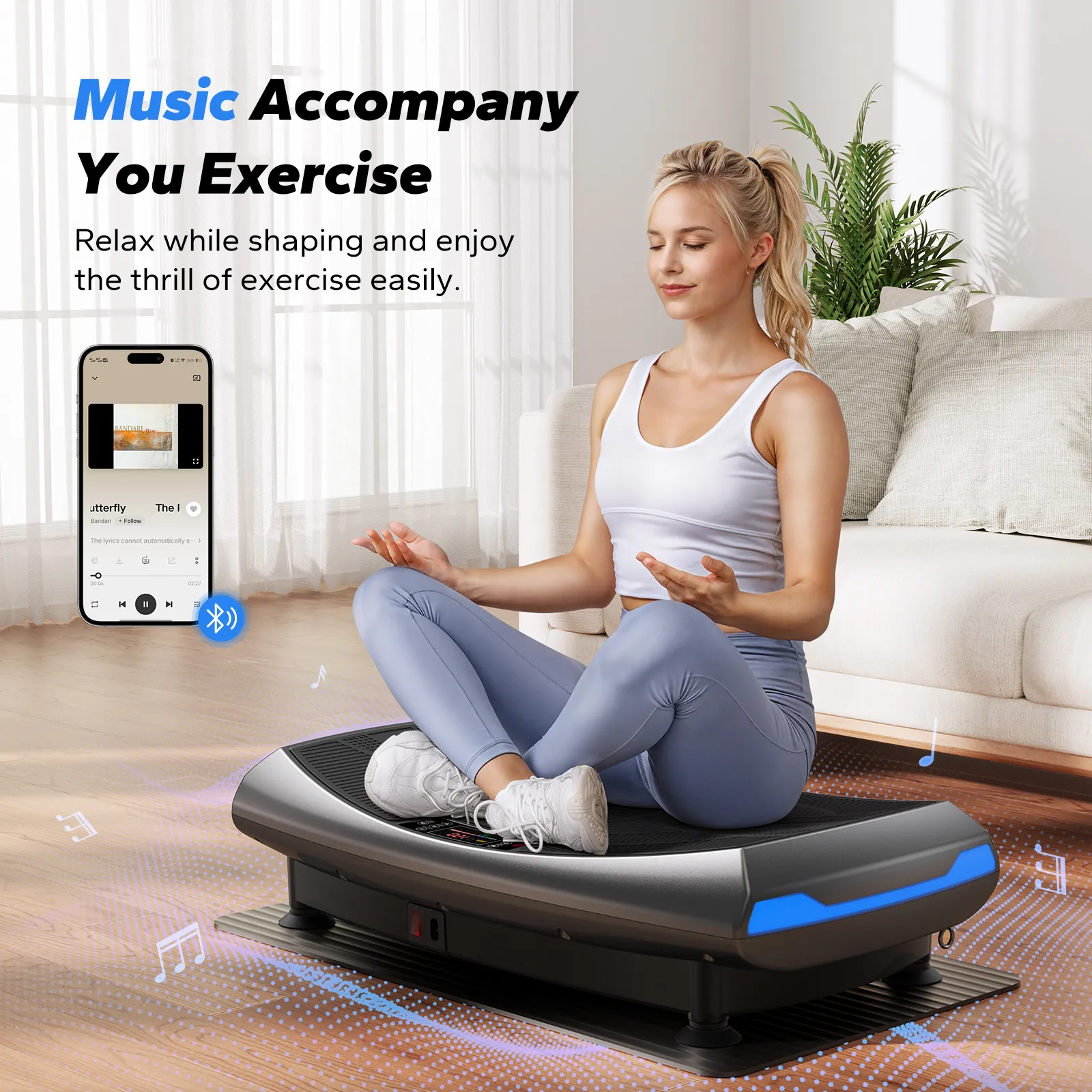 CV61 4D Curved Lymphatic Drainage Vibration Plate with Turbo Power - Image 12