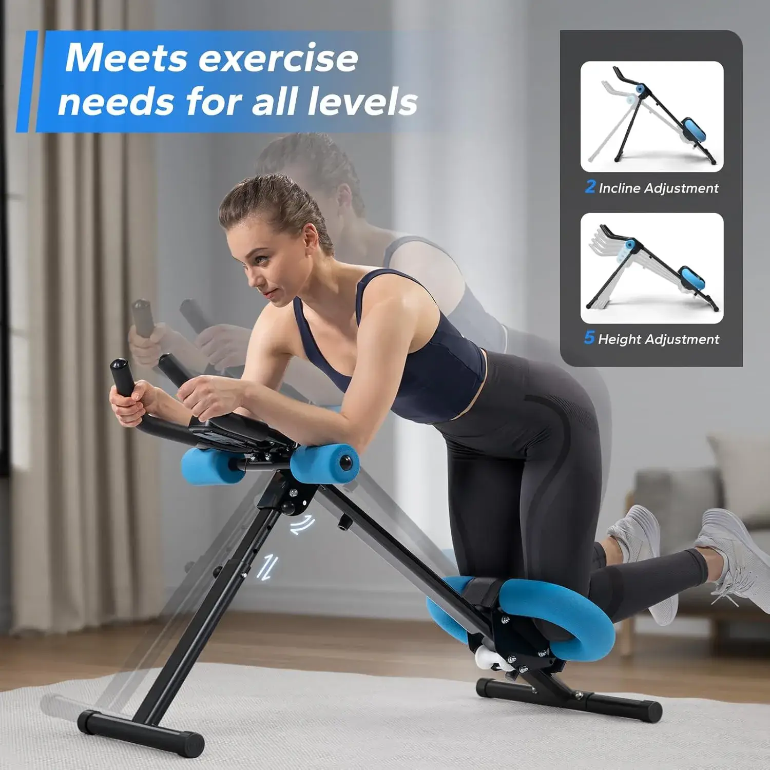 Adjustable Ab Trainer Machine - Image 22