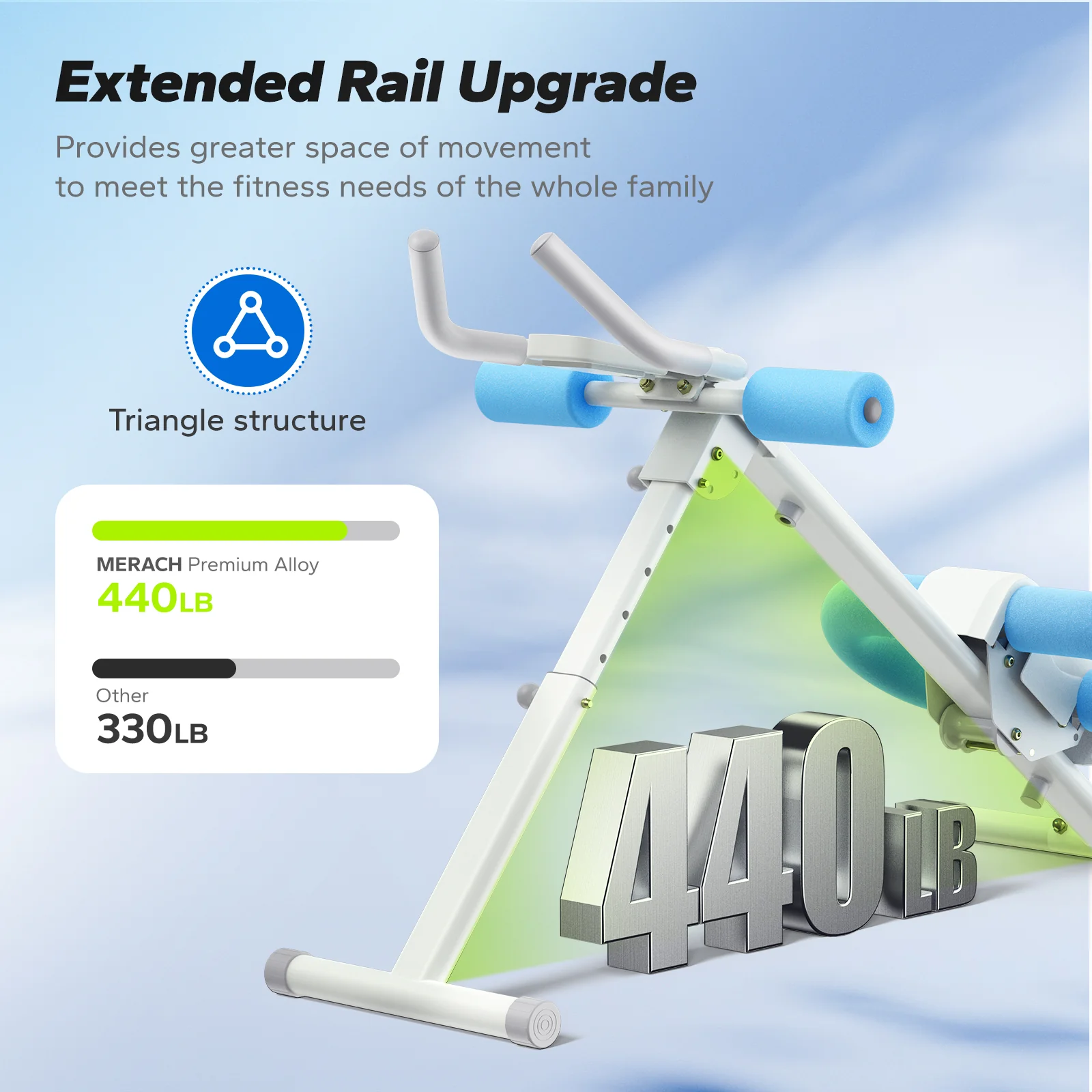 Adjustable Ab Trainer Machine - Image 4