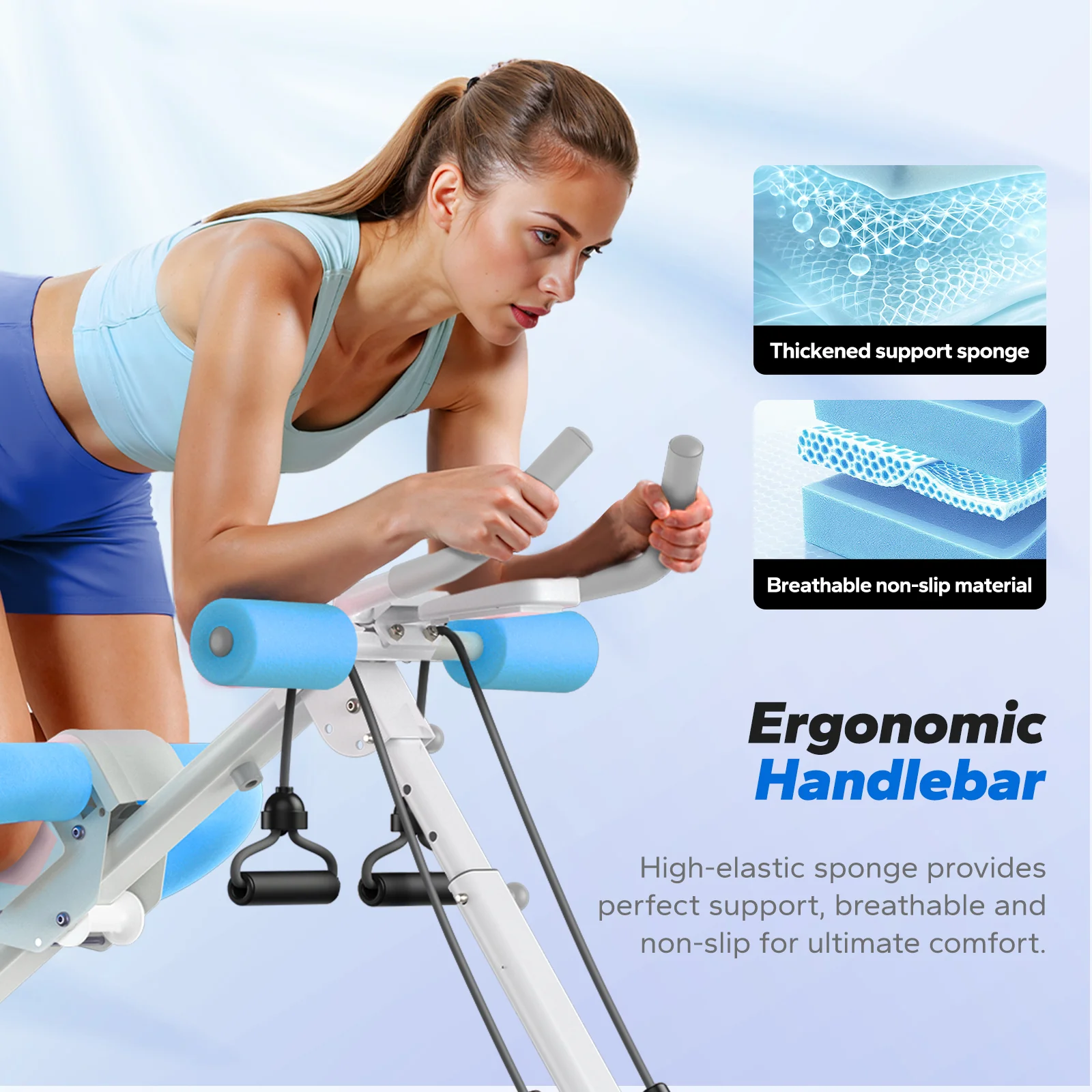 Adjustable Ab Trainer Machine - Image 5