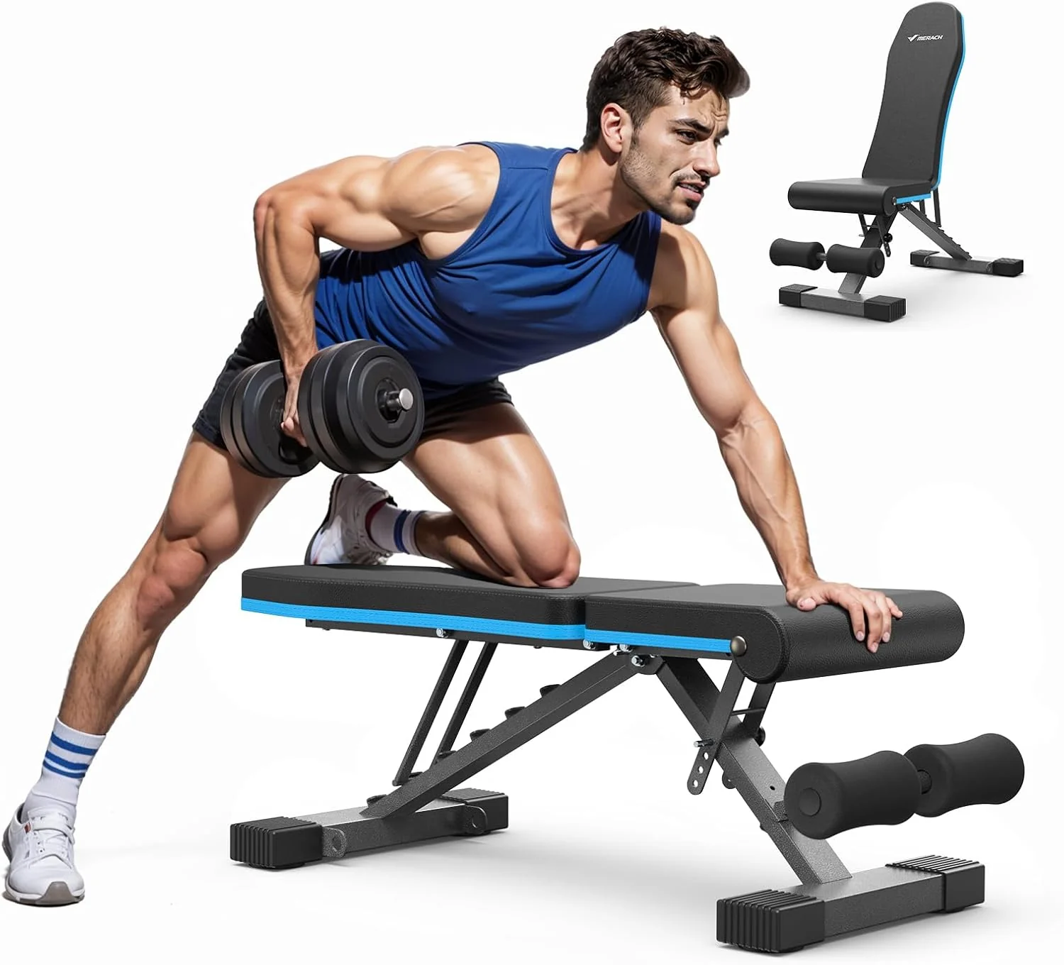 Merach Foldable Weight Bench - Image 3