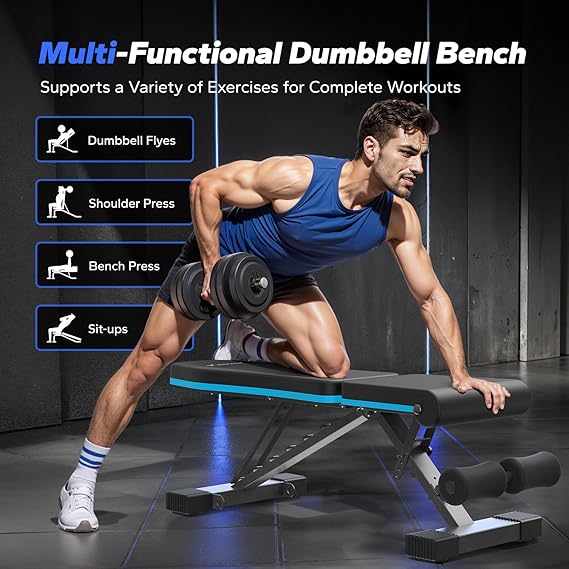 Merach Foldable Weight Bench - Image 4