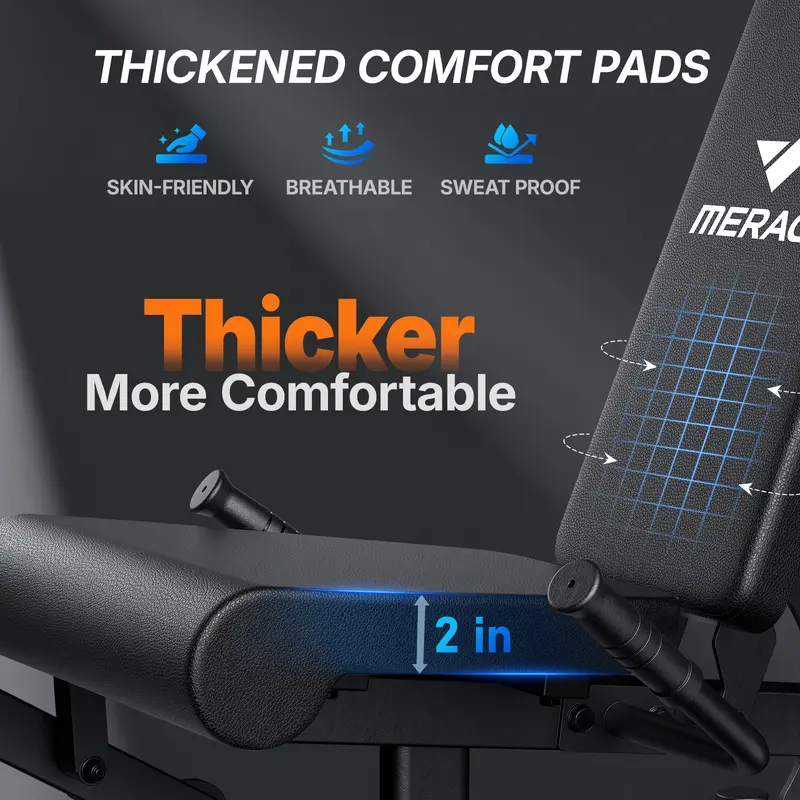 Adjustable Leg Extension & Curl Machine for Home - Image 4