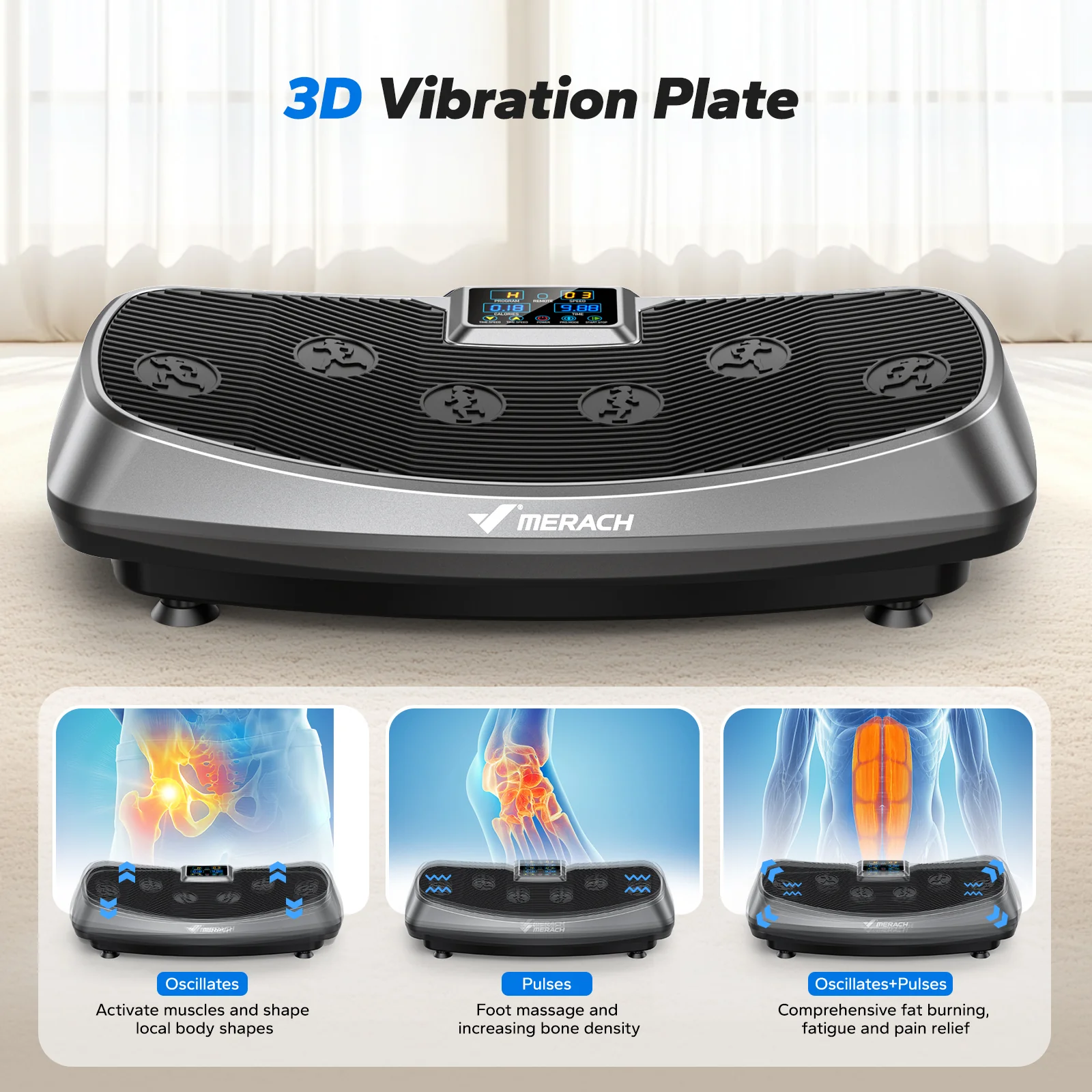 CV50 3D Curved Low-Impact Vibration Plate - Image 4