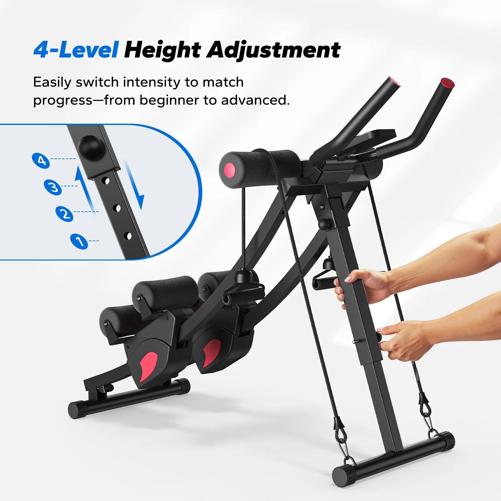 Dual-Track Ab Machine with Separated Sliders for Advanced - Image 3