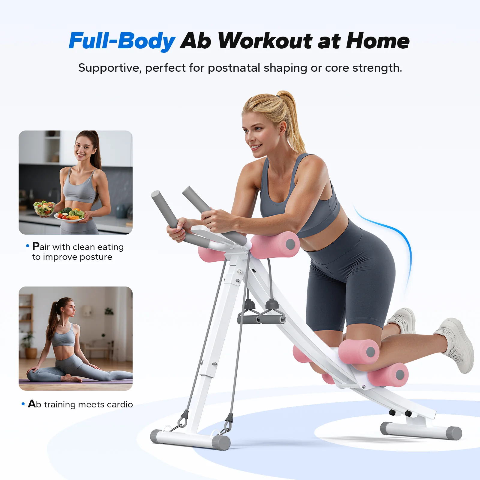 Foldable Ab Machine with Single-Side Motion - Image 3