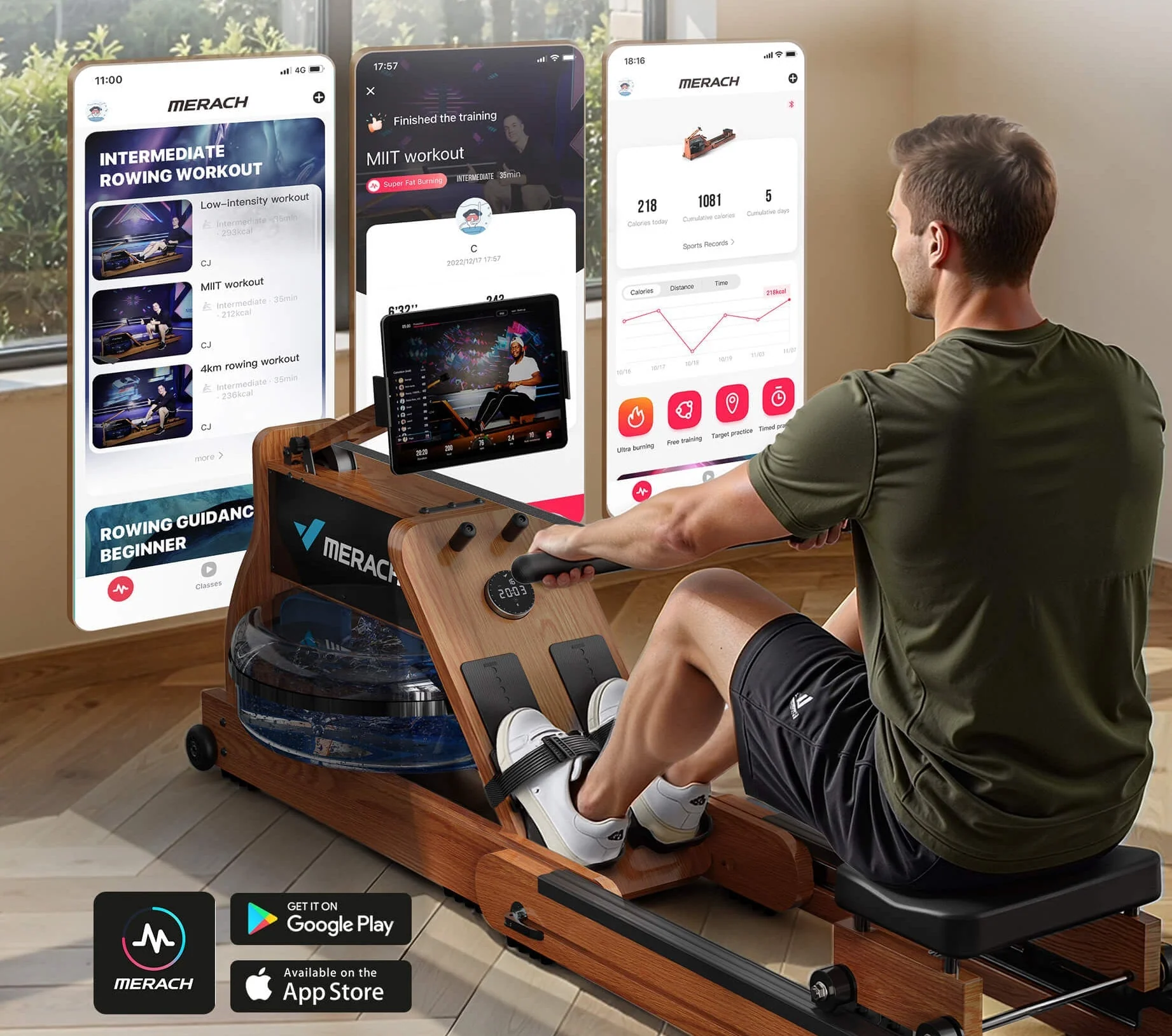 NovaRow 950 Dual Resistance Rowing Machine - Image 10