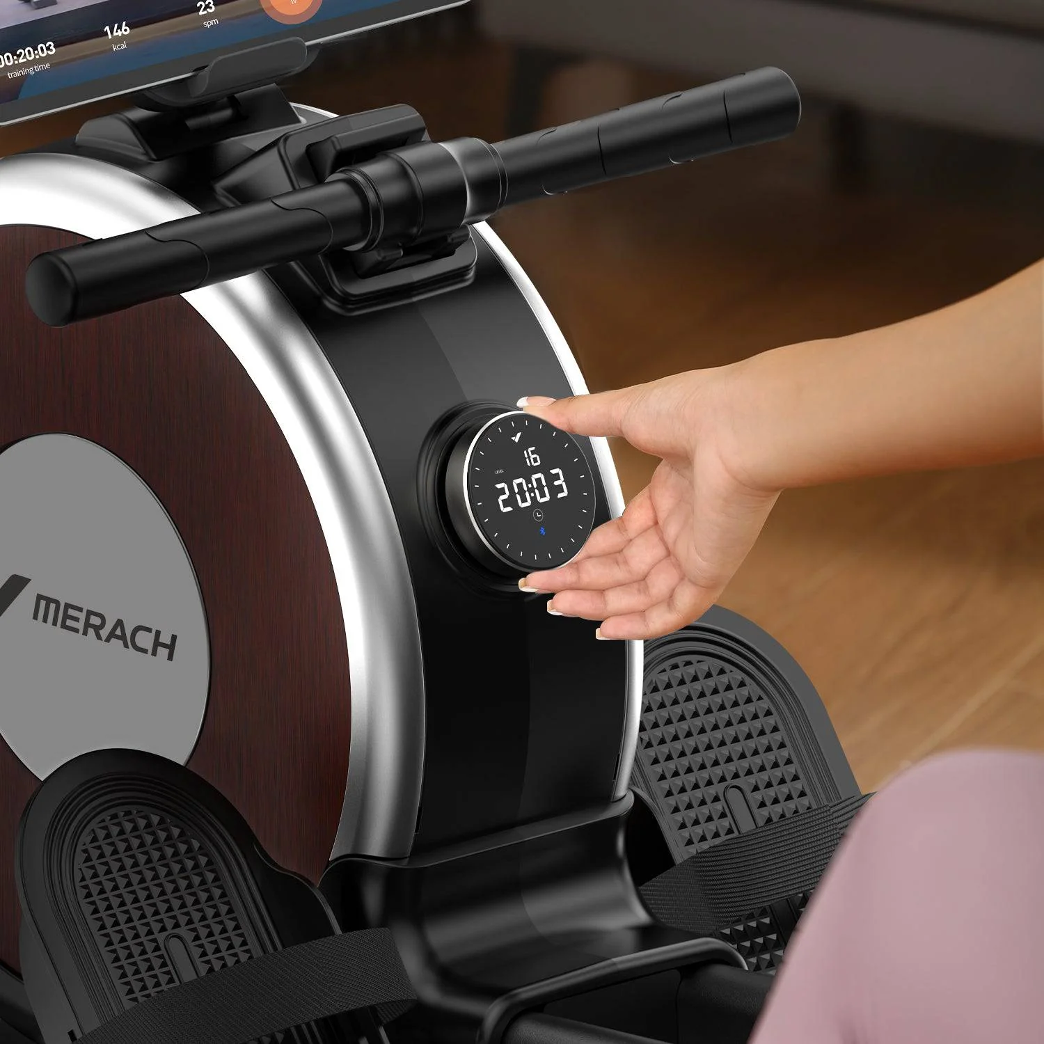 Q1S Auto Electromagnetic Smart Rower - Image 9