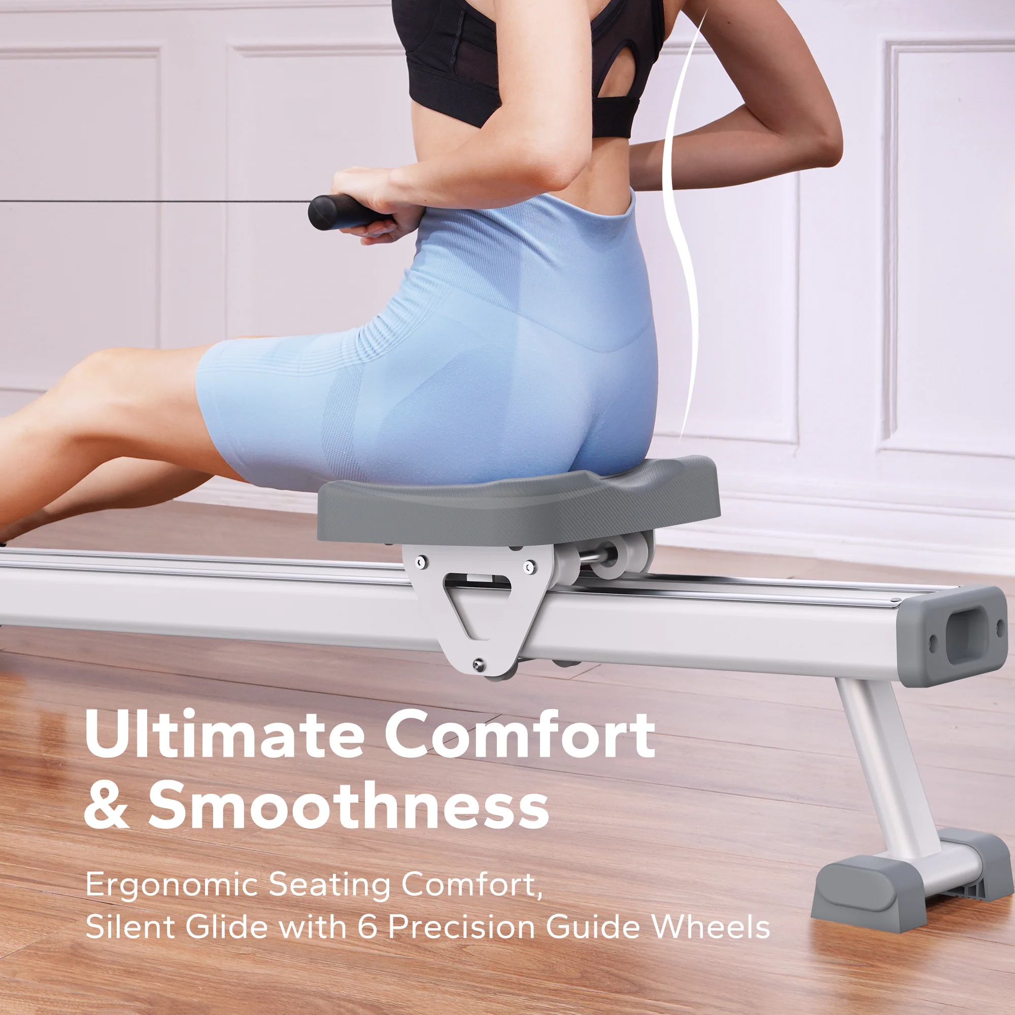 Q1S Manual Resistance Rower - Image 4