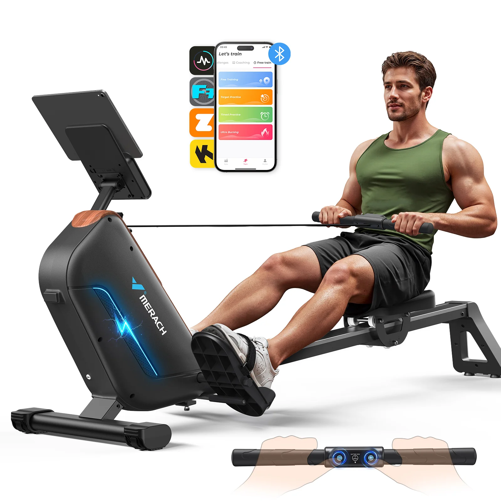 R15 Pro Electromagnetic Rowing Machine - Image 11