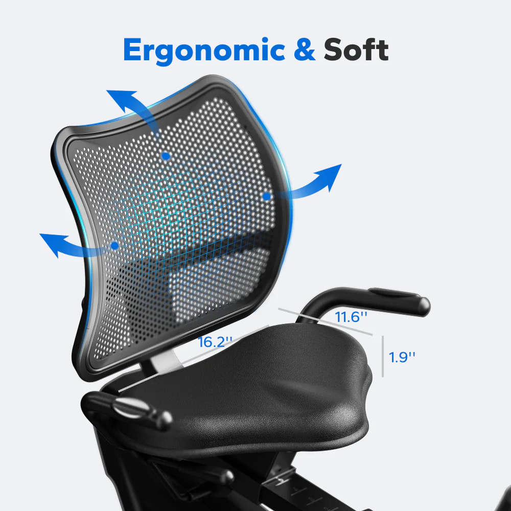 S19 Pro Recumbent Exercise Bike - Image 4