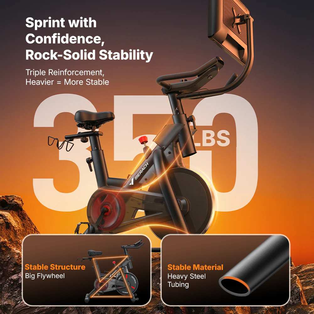 S29 Aura Exercise Bike with 21.5'' Big Screen - Image 6